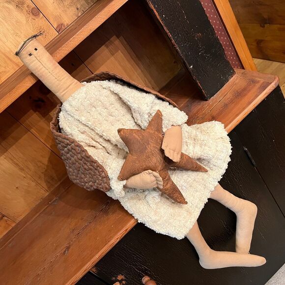 3ft Vintage Rare Honey & Me Primitive Angel Doll FLAWLESS Condition - Picture 3 of 8